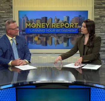 Steve Anzuoni on The Money Report set